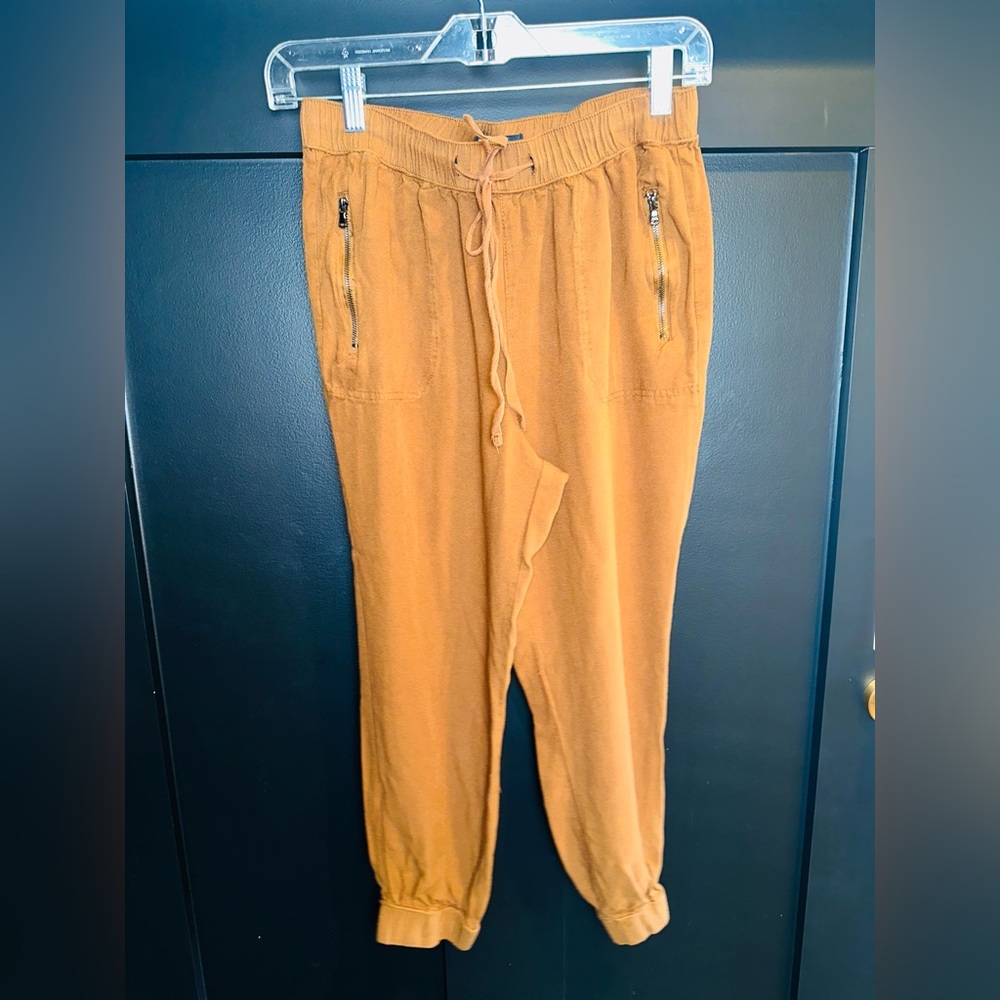 Rewash Linen Blend Jogger Pants